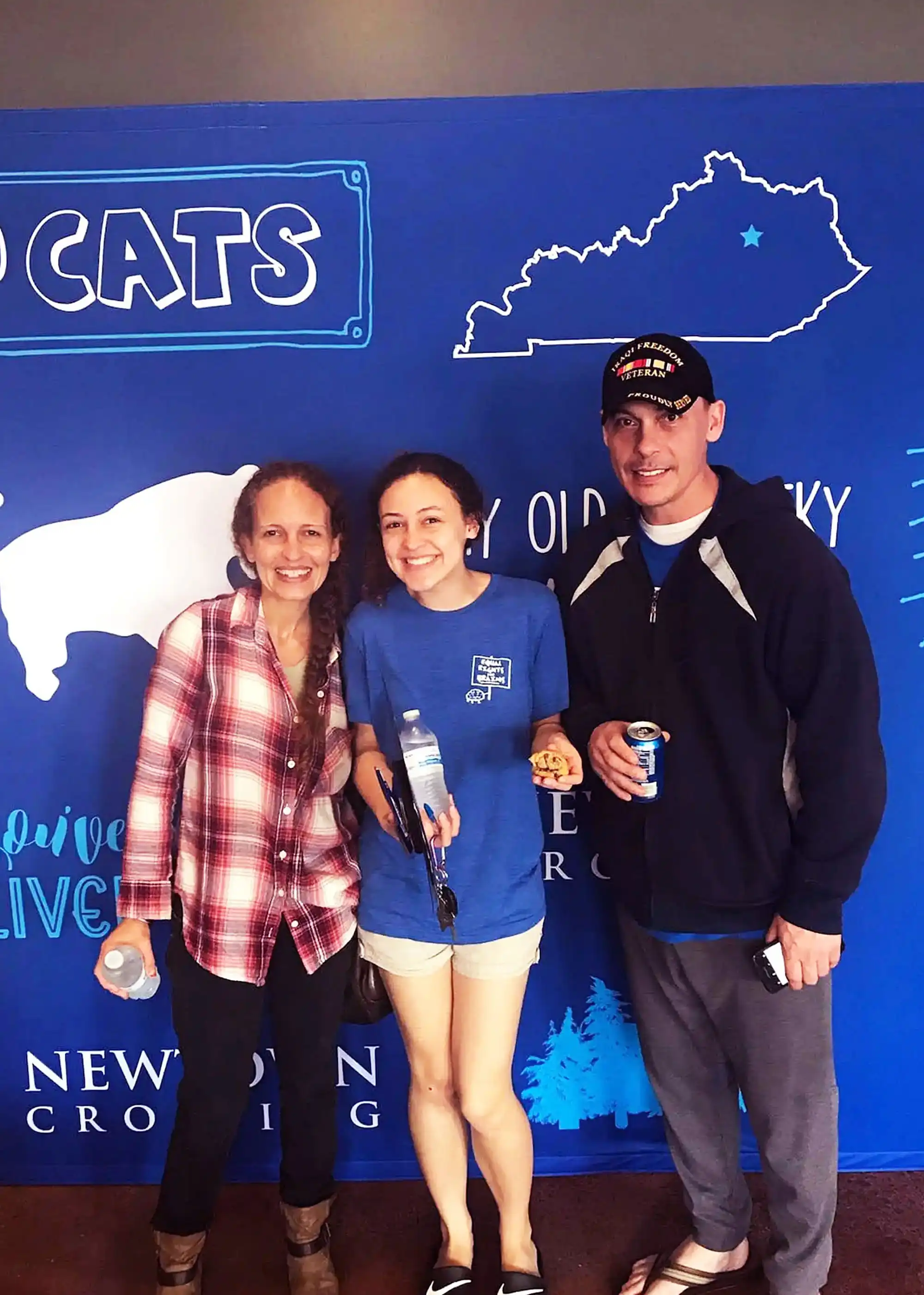 Veteran family, author David Haave sends his love for his daughter's first day of college, Kentucky, USA. -- David Haave